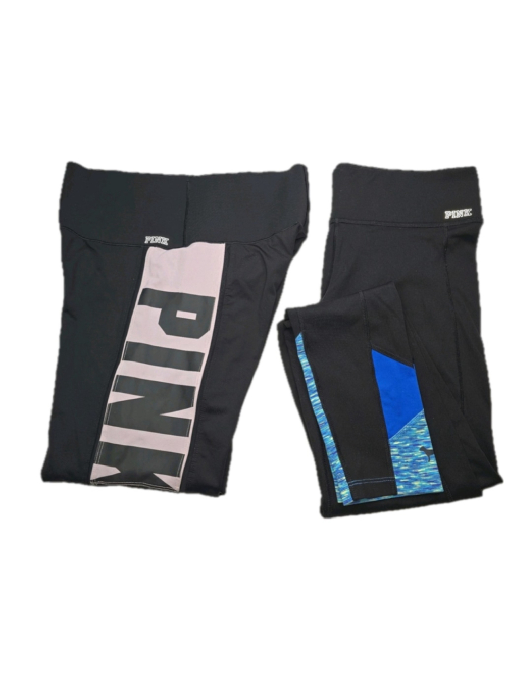 Lot of 3 Victoria’s Secret PINK Ultimate Yoga & Active Leggings & Capri Wmn Med